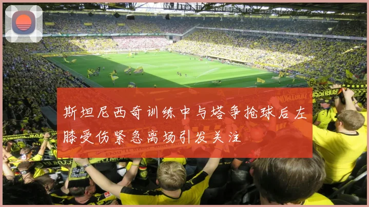 斯坦尼西奇训练中与塔争抢球后左膝受伤紧急离场引发关注
