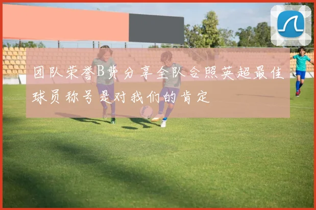 团队荣誉B费分享全队合照英超最佳球员称号是对我们的肯定